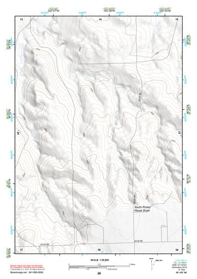 36102NE Page 26 Boise City Topo Preview 1