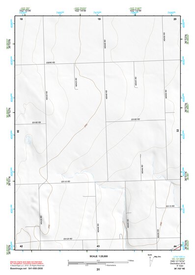 36102NE Page 31 Boise City Topo Preview 1