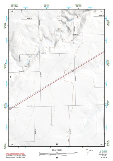 36102NE Page 33 Boise City Topo Preview 1