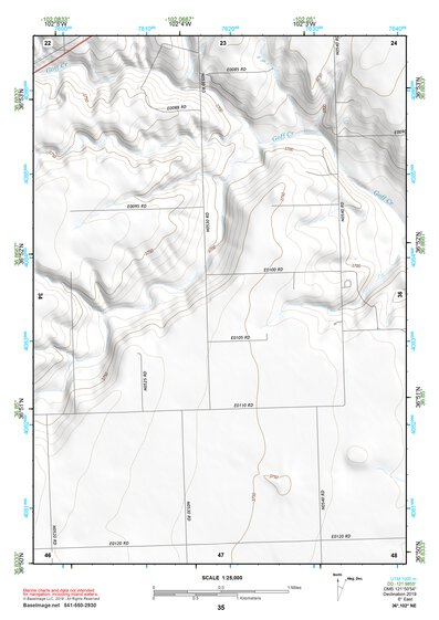 36102NE Page 35 Boise City Topo Preview 1