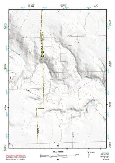 36102NE Page 36 Boise City Topo Preview 1