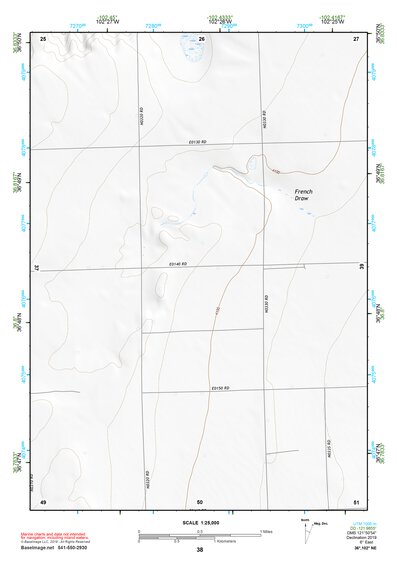 36102NE Page 38 Boise City Topo Preview 1