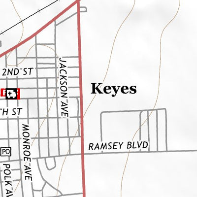 36102NE Page 43 Boise City Topo Preview 3