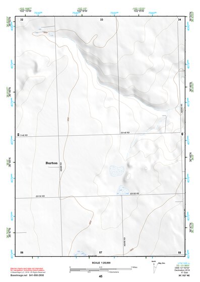 36102NE Page 45 Boise City Topo Preview 1