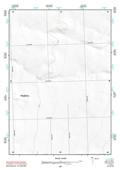 36102NE Page 47 Boise City Topo Preview 1