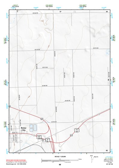 36102NE Page 49 Boise City Topo Preview 1