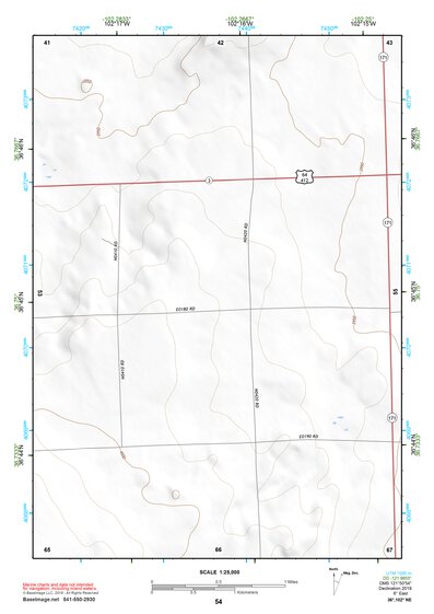 36102NE Page 54 Boise City Topo Preview 1