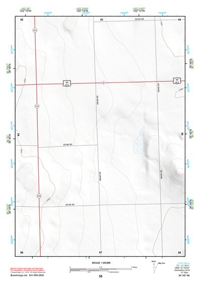 36102NE Page 55 Boise City Topo Preview 1