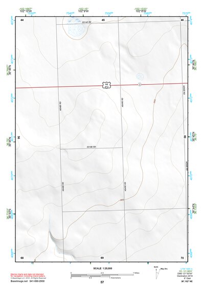36102NE Page 57 Boise City Topo Preview 1