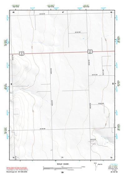 36102NE Page 59 Boise City Topo Preview 1
