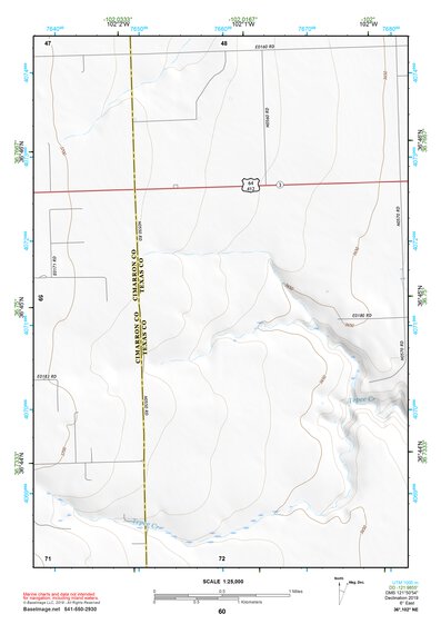 36102NE Page 60 Boise City Topo Preview 1