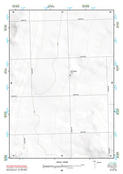 36102NE Page 63 Boise City Topo Preview 1