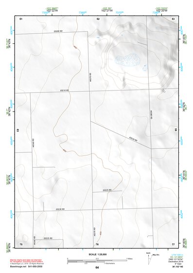 36102NE Page 64 Boise City Topo Preview 1
