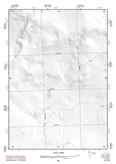 36102NE Page 65 Boise City Topo Preview 1
