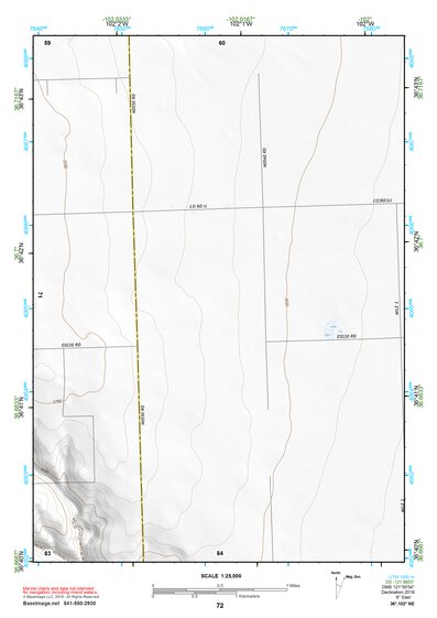 36102NE Page 72 Boise City Topo Preview 1