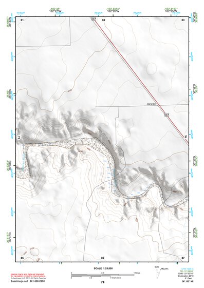 36102NE Page 74 Boise City Topo Preview 1