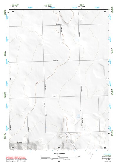 36102NE Page 77 Boise City Topo Preview 1