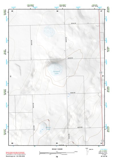 36102NE Page 78 Boise City Topo Preview 1