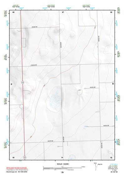36102NE Page 79 Boise City Topo Preview 1