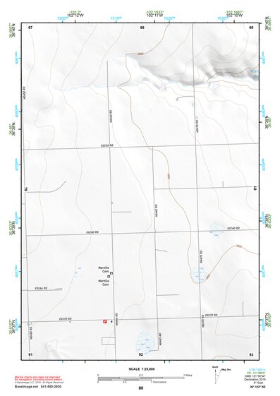 36102NE Page 80 Boise City Topo Preview 1