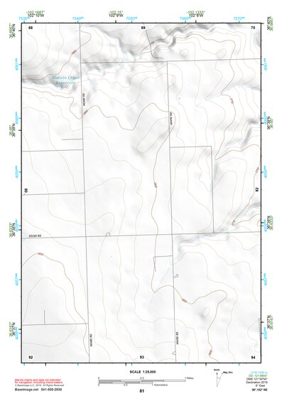 36102NE Page 81 Boise City Topo Preview 1