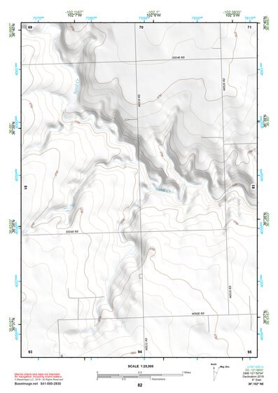 36102NE Page 82 Boise City Topo Preview 1