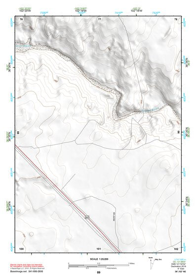36102NE Page 89 Boise City Topo Preview 1