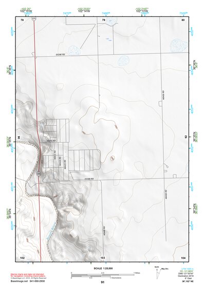 36102NE Page 91 Boise City Topo Preview 1