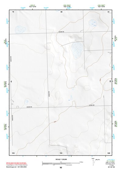 36102NE Page 92 Boise City Topo Preview 1