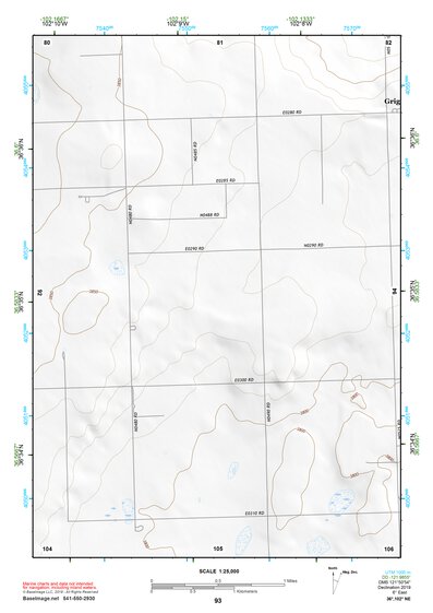 36102NE Page 93 Boise City Topo Preview 1