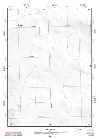 36102NE Page 94 Boise City Topo Preview 1