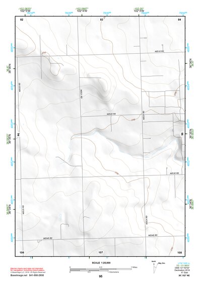36102NE Page 95 Boise City Topo Preview 1
