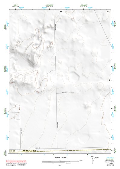 36102NE Page 97 Boise City Topo Preview 1