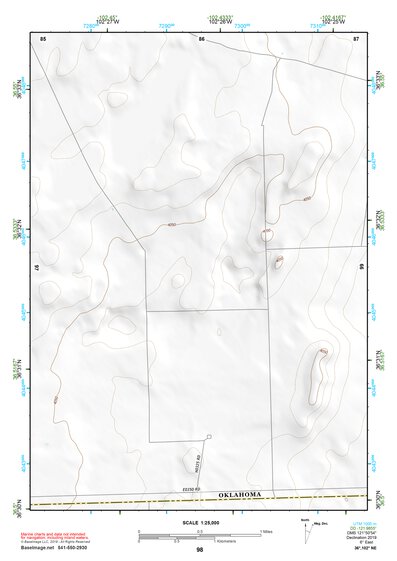 36102NE Page 98 Boise City Topo Preview 1