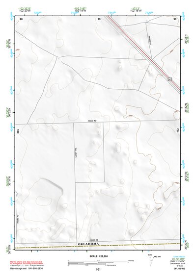 36102NE Page 101 Boise City Topo Preview 1