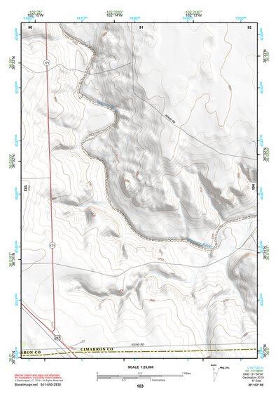 36102NE Page 103 Boise City Topo Preview 1