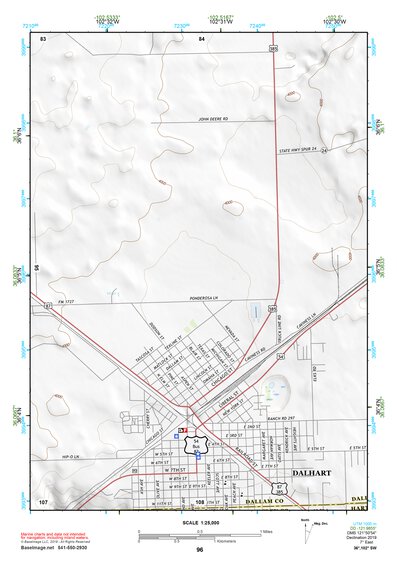 36102SW Page 96 Dalhart Topo Preview 1