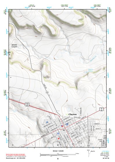 36103SE Page 8 Clayton Topo Preview 1