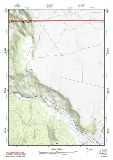 36105NE Page 1 Wheeler Peak Topo Preview 1