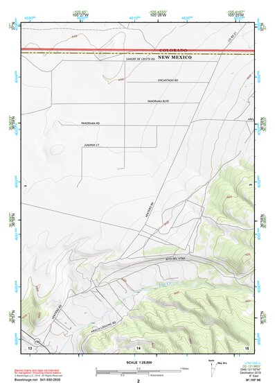 36105NE Page 2 Wheeler Peak Topo Preview 1