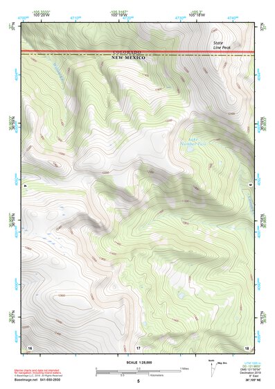 36105NE Page 5 Wheeler Peak Topo Preview 1
