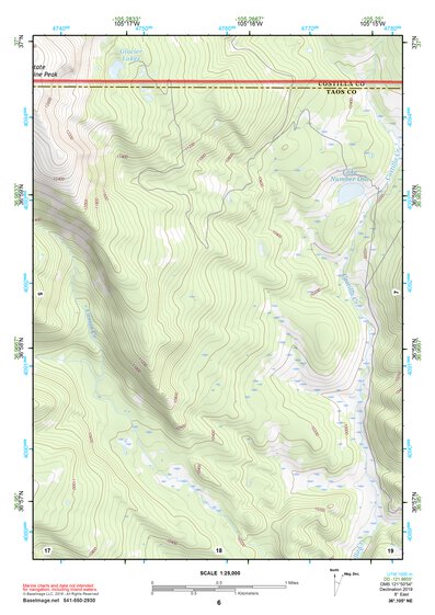 36105NE Page 6 Wheeler Peak Topo Preview 1
