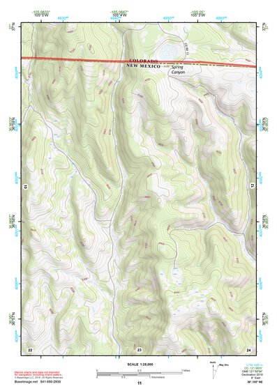 36105NE Page 11 Wheeler Peak Topo Preview 1