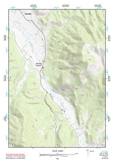 36105NE Page 14 Wheeler Peak Topo Preview 1