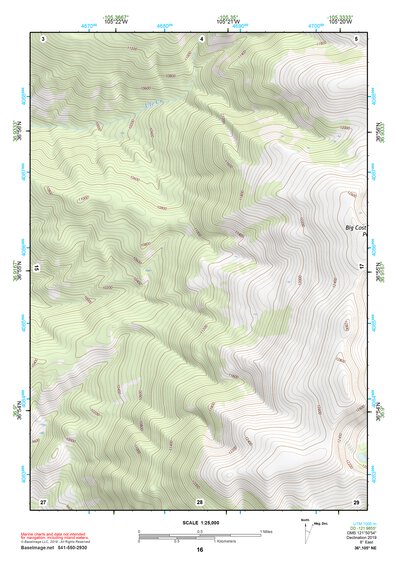36105NE Page 16 Wheeler Peak Topo Preview 1