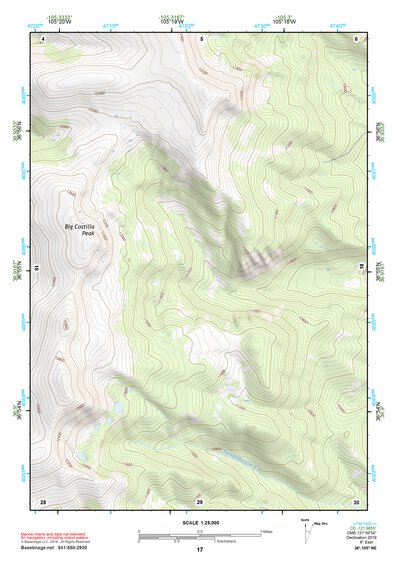 36105NE Page 17 Wheeler Peak Topo Preview 1