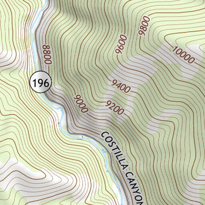 36105NE Page 27 Wheeler Peak Topo Preview 3
