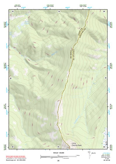 36105NE Page 31 Wheeler Peak Topo Preview 1