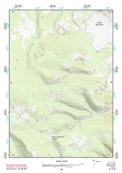 36105NE Page 33 Wheeler Peak Topo Preview 1