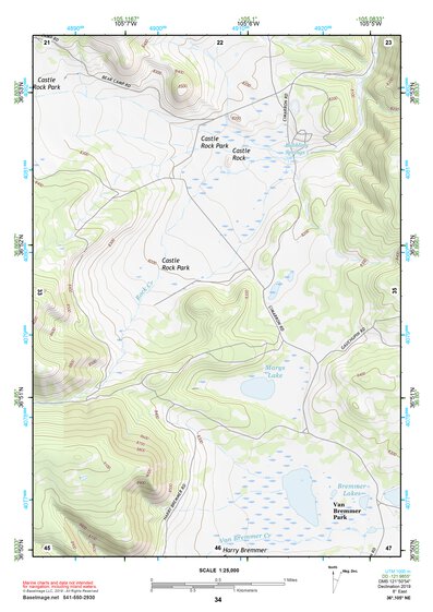 36105NE Page 34 Wheeler Peak Topo Preview 1